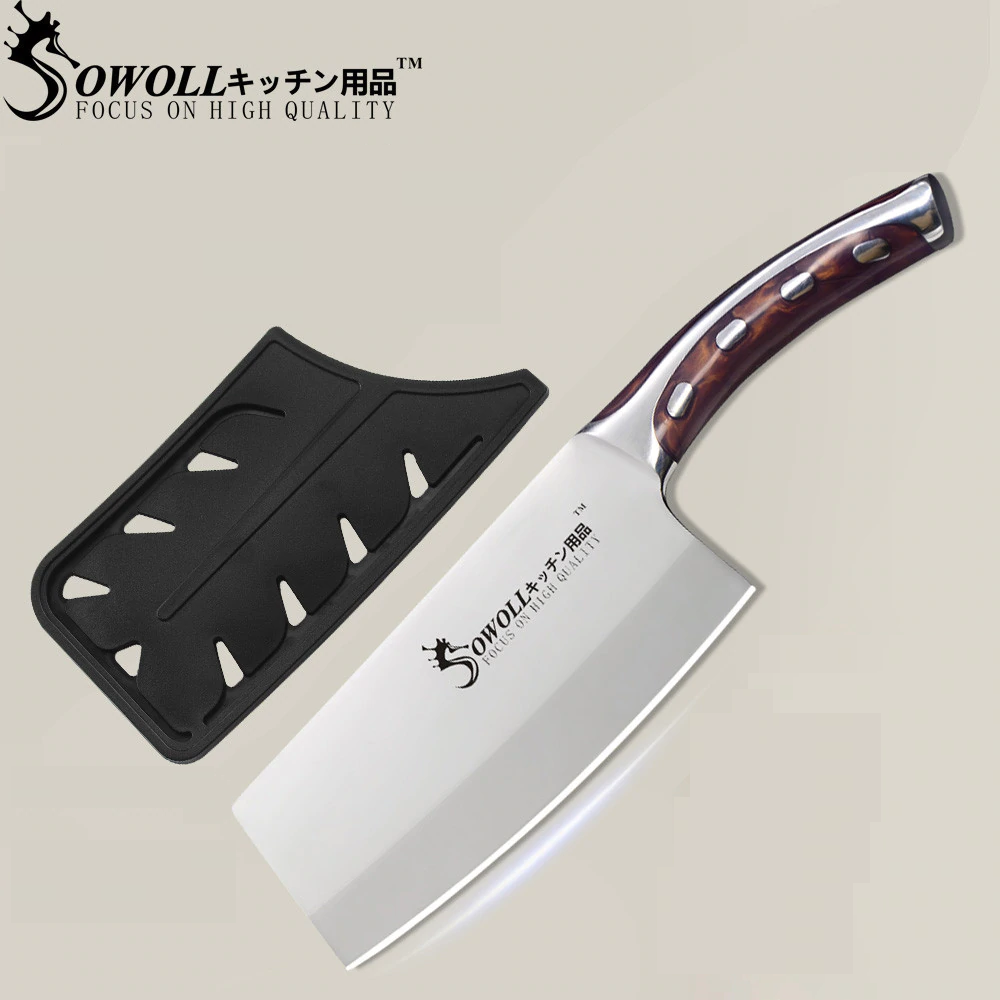 KING Series PRO Butcher Knife with Desconi™ Stainless Steel Blade - 7 Inches