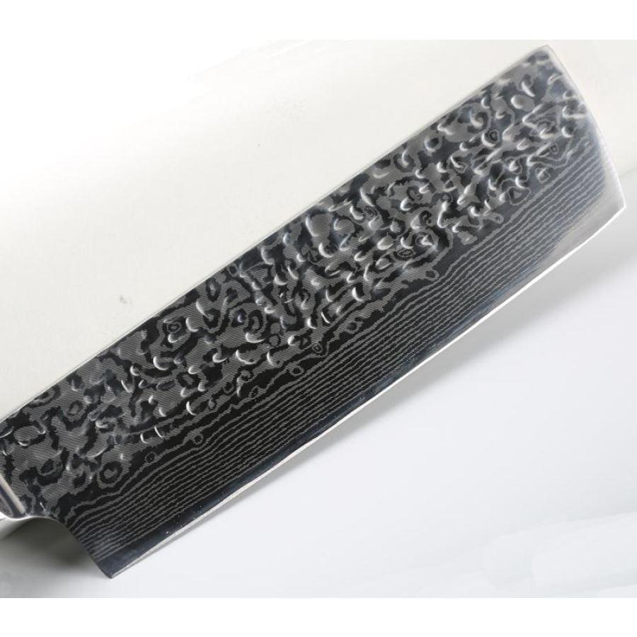 Premium York Series Japanese Style Nakiri Chef Knife With Hm Stainless Steel Blade - 6.5 Inches