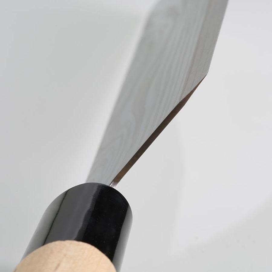 Premium York Series Japanese Style Nakiri Chef Knife With Rz Stainless Steel Blade - 7 Inches