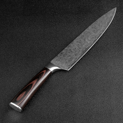 Premium XL PRO Series Chef Knife Set with Crafted RZ Razor Stainless Steel Blades - 7" and 8"