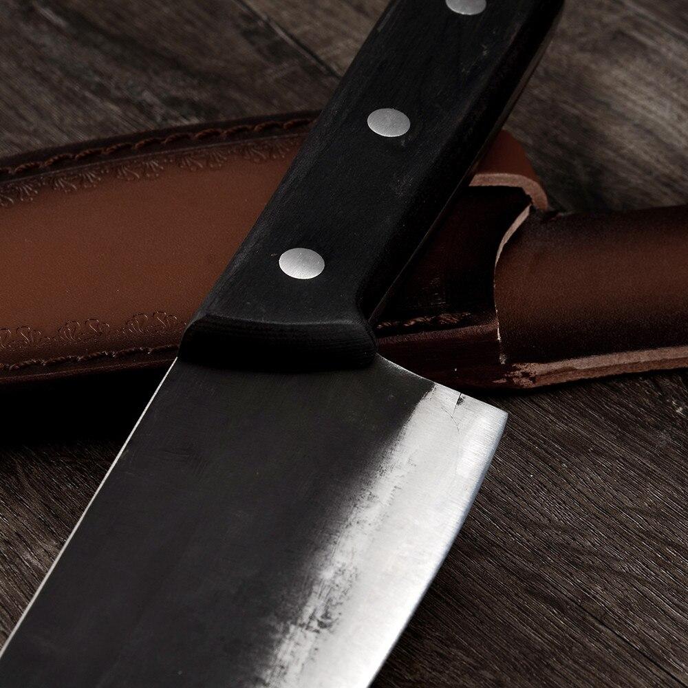 The Sharpest High Carbon Steel Chef Knife with Full Tang Handle